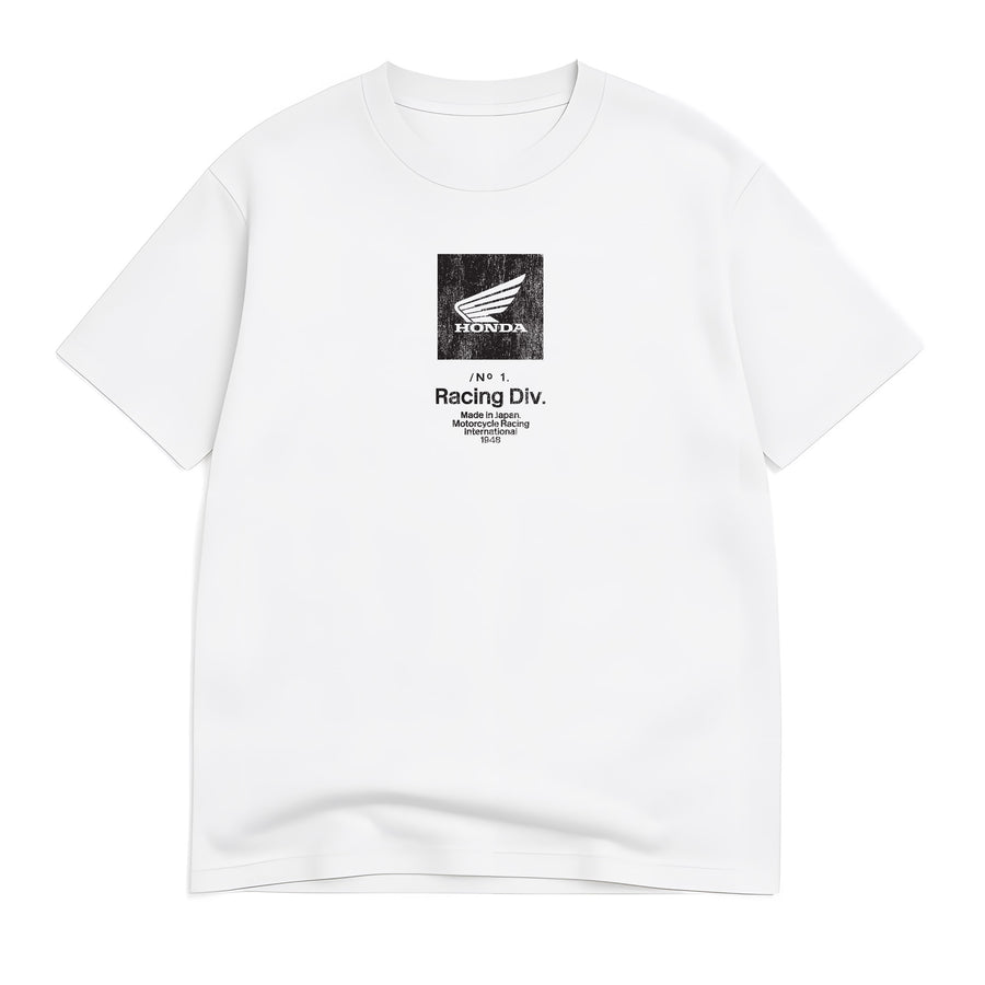 Global Racing Tee - Vintage White