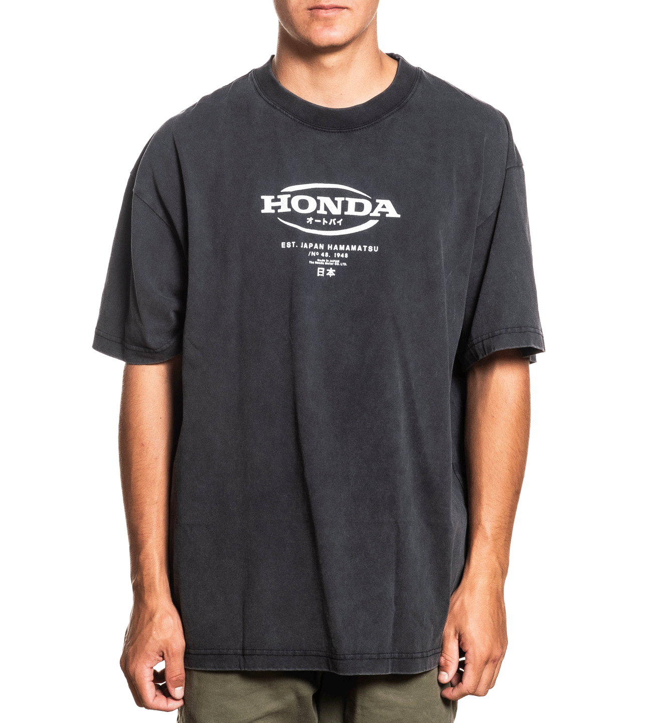 Hamatsu Tee - Vintage Black - Honda by CPTN Apparel Company, LLC