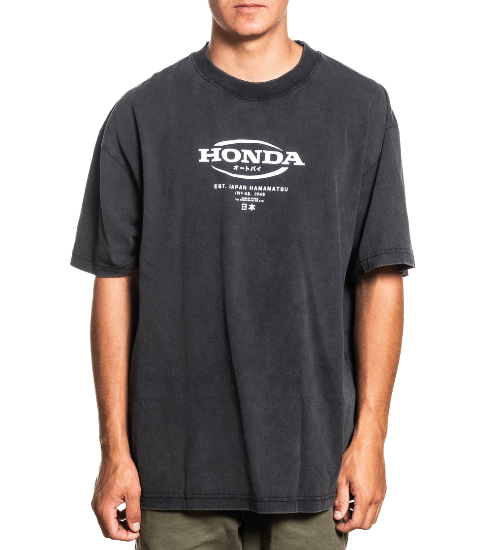 Hamatsu Tee - Vintage Black