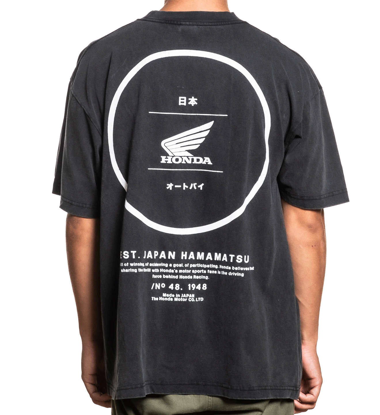 Hamatsu Tee - Vintage Black - Honda by CPTN Apparel Company, LLC