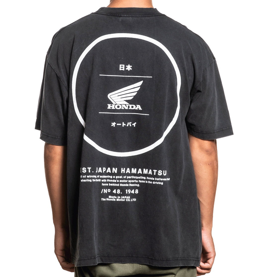 Hamatsu Tee - Vintage Black