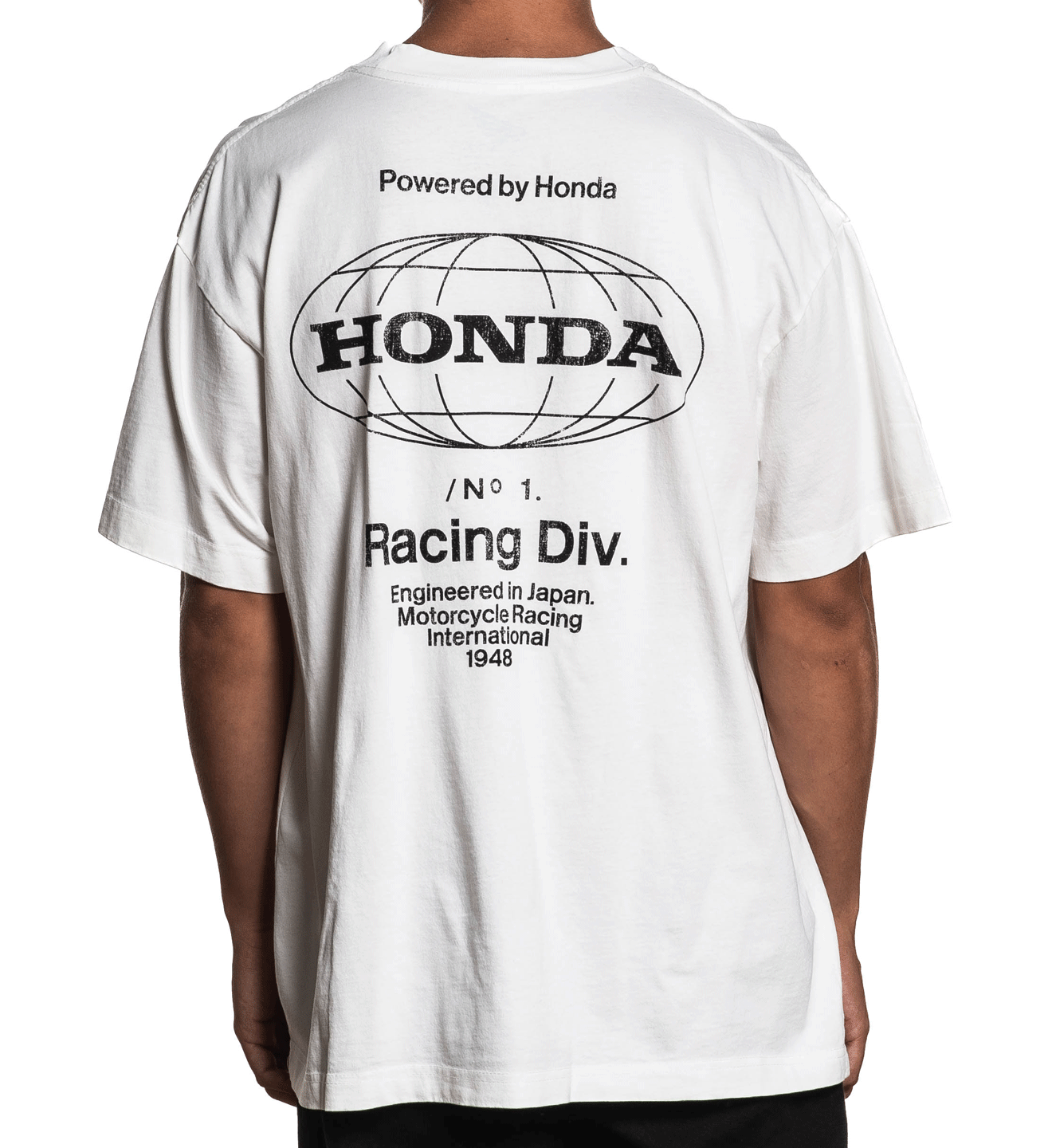Global Racing Tee - Vintage White