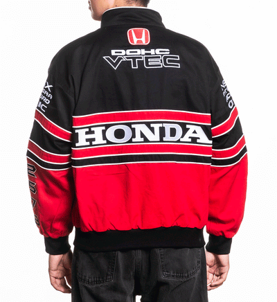 Tribute Jacket - Black Red