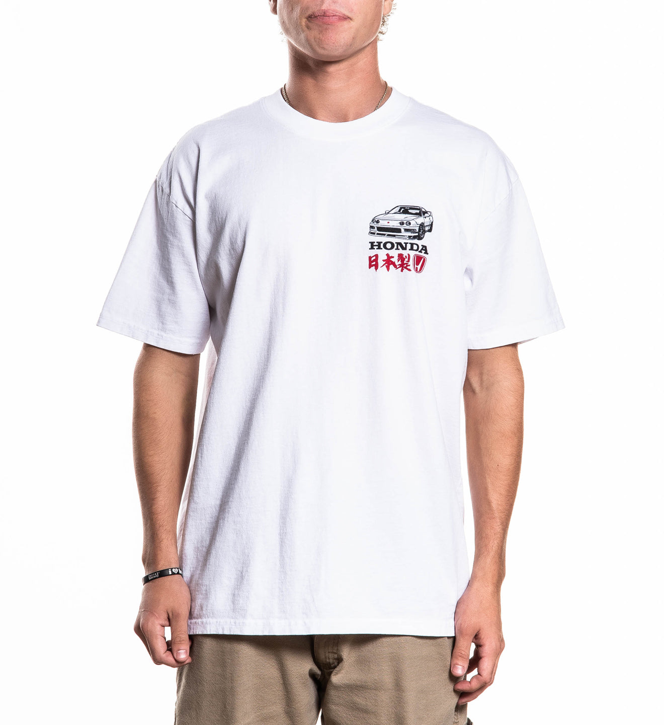 Honda Offset Tee - Natural – Honda by CPTN Apparel Company, LLC