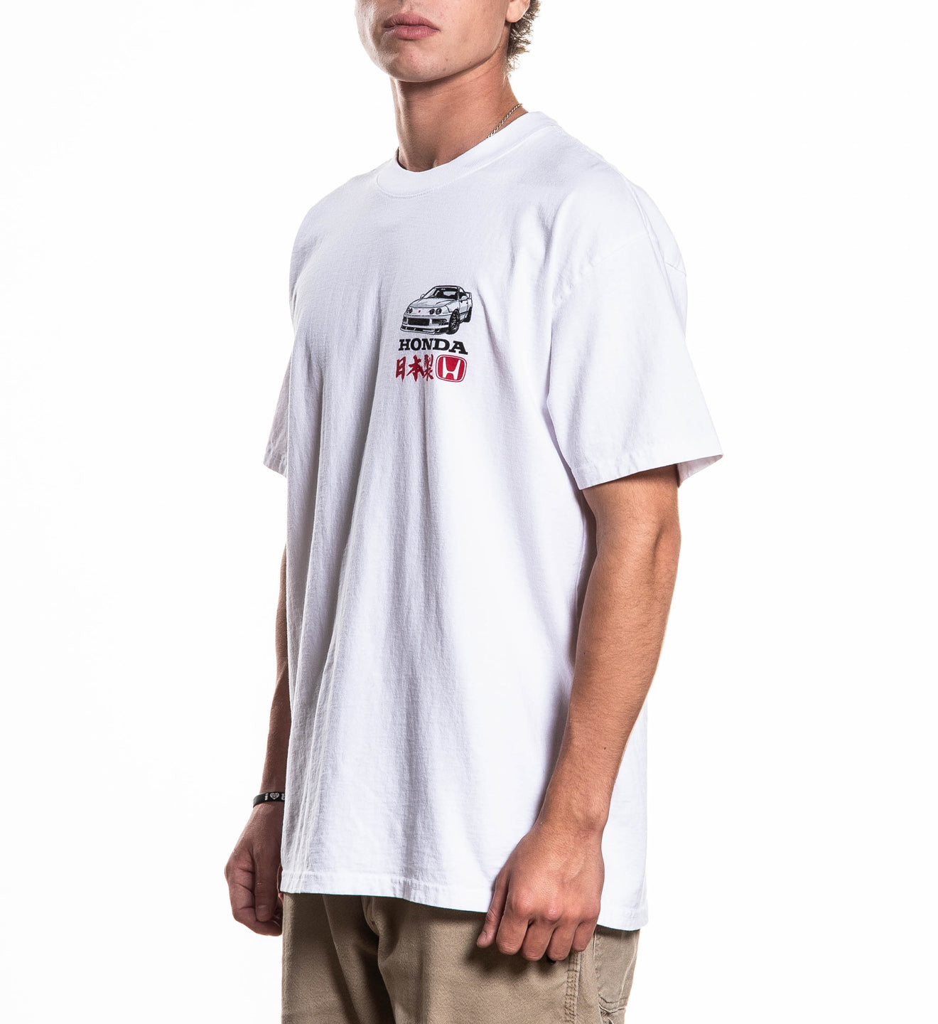 Honda Offset Tee - Natural – Honda by CPTN Apparel Company, LLC