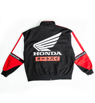 Anaheim Jacket - Black Red