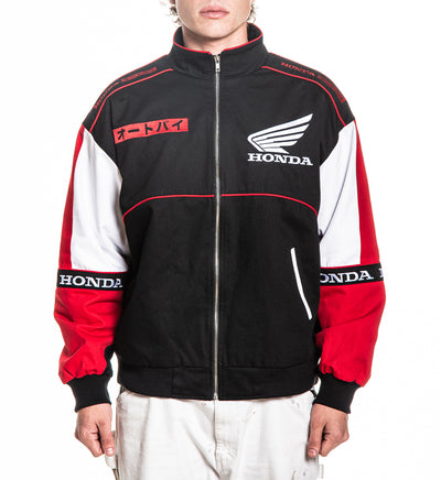 Anaheim Jacket - Black Red