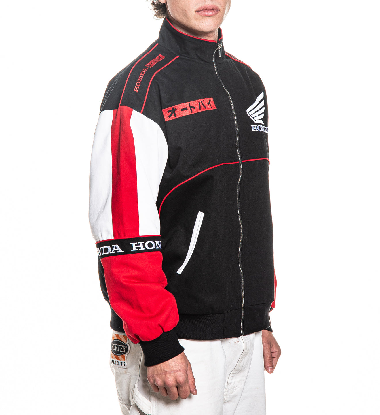 Anaheim Jacket - Black Red
