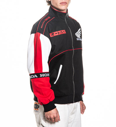 Anaheim Jacket - Black Red