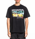 Phoenix Yellow Tee - Black