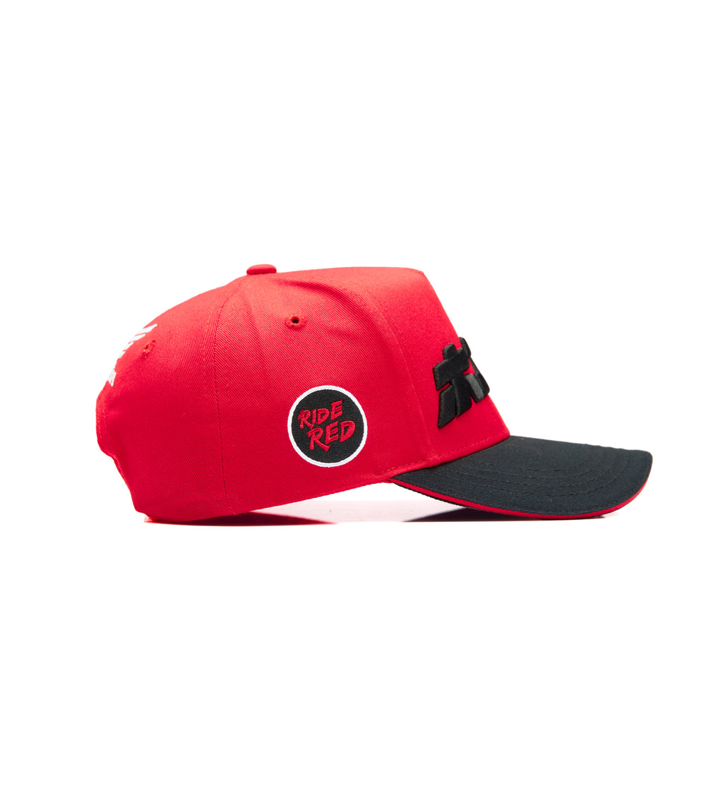 Magna Hat - Red/Black