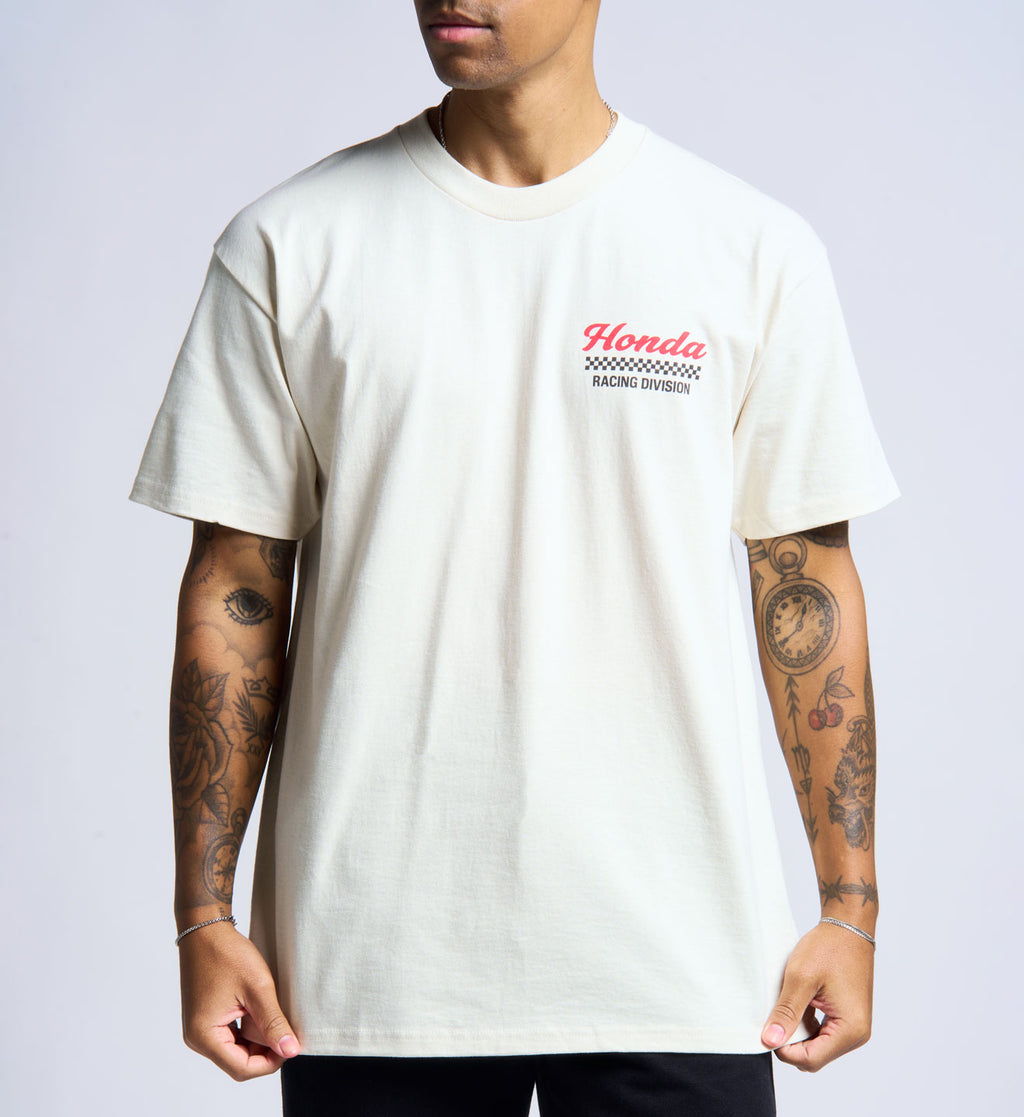 Throttle Tee - Cream