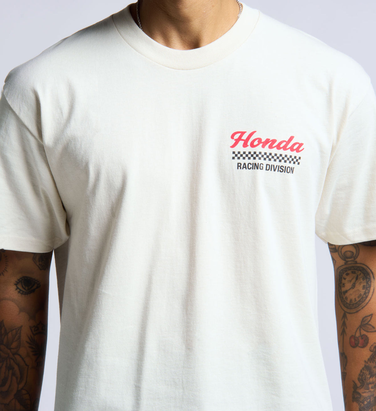 Throttle Tee - Cream