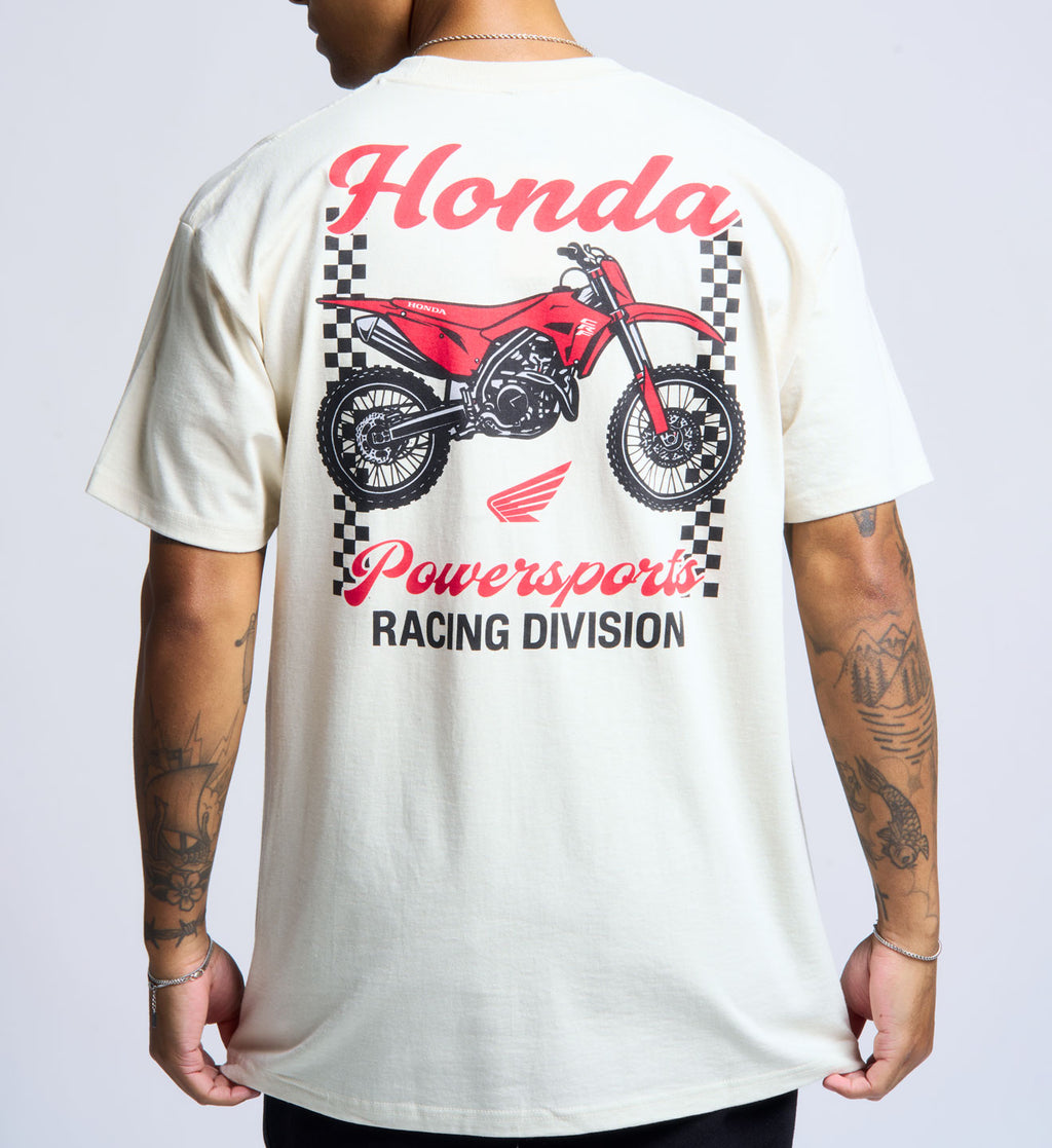 Throttle Tee - Cream
