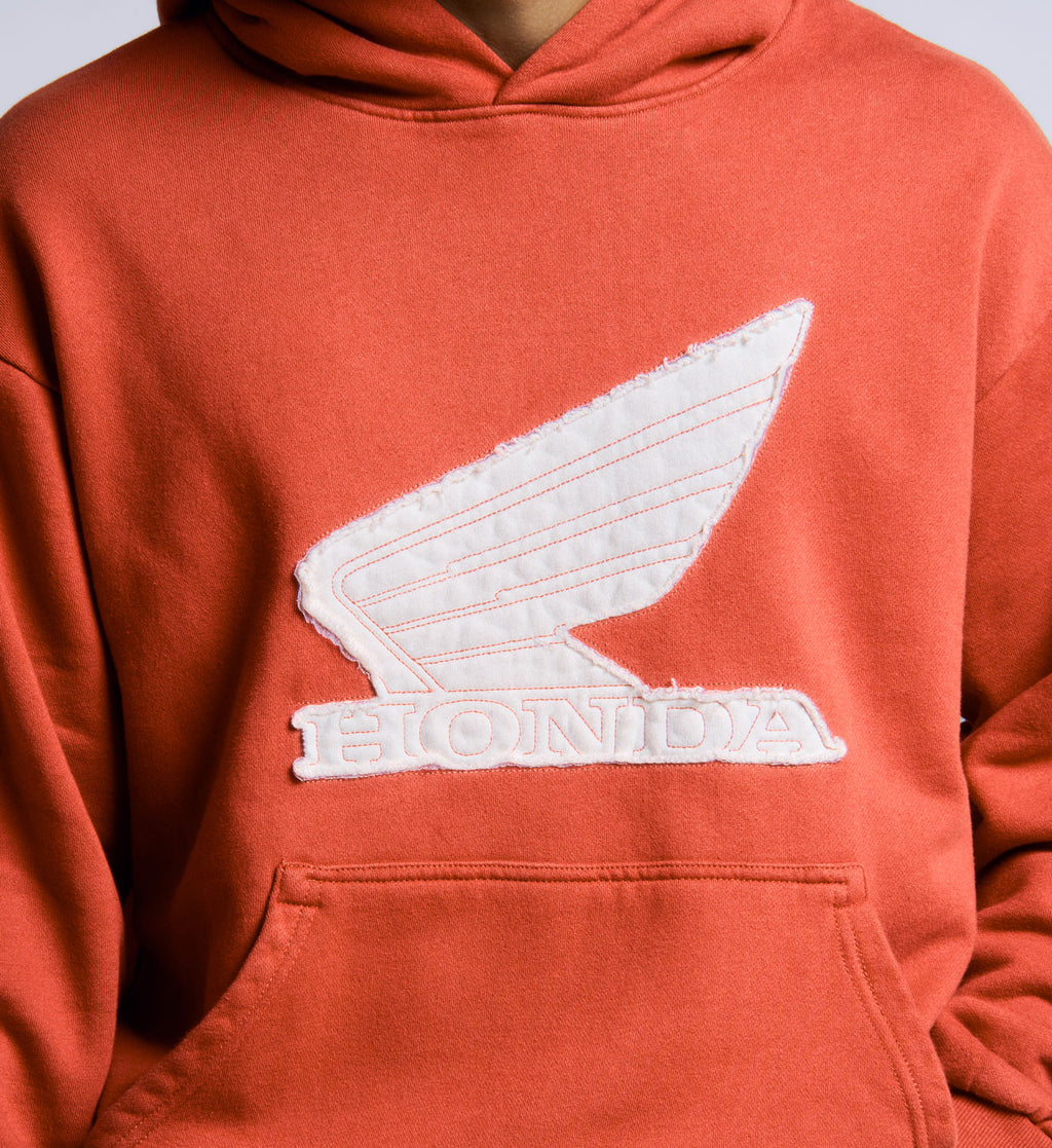 Down Shift Hood - Red