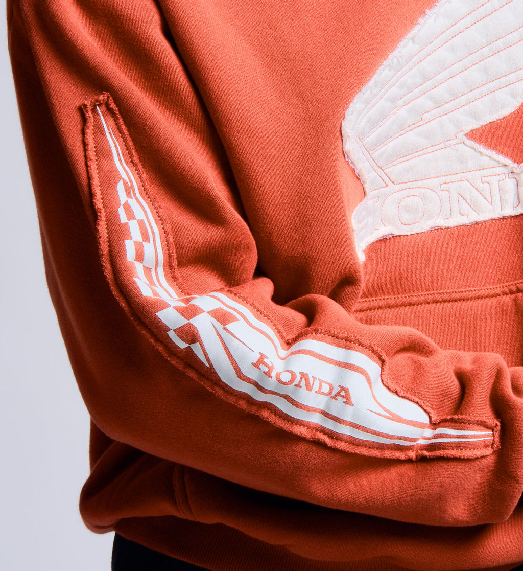 Down Shift Hood - Red